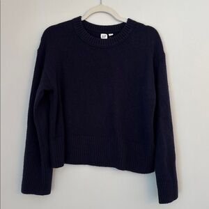 GAP Navy Crewneck Knit Sweater Size Small